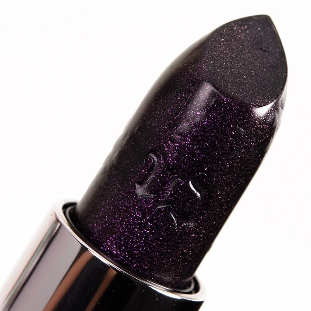 Urban Decay Lipstick Voodoo Metallic Black New in Box Discontinued